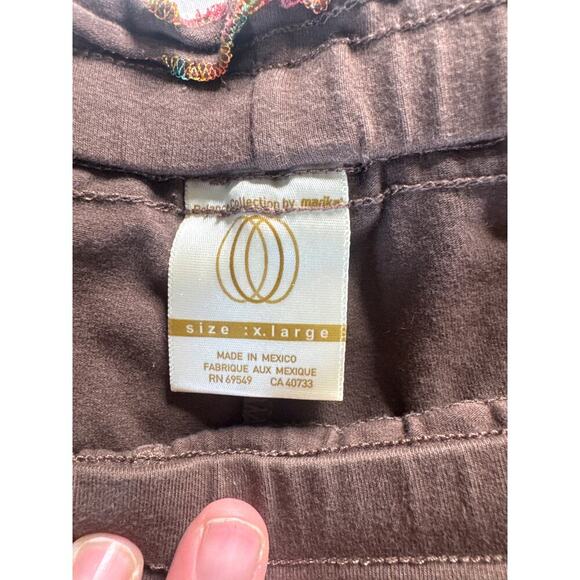 Balance Collection by Marika Women’s Yoga Pants – Brown, Size XL, 30” Inseam - Picture 2 of 7